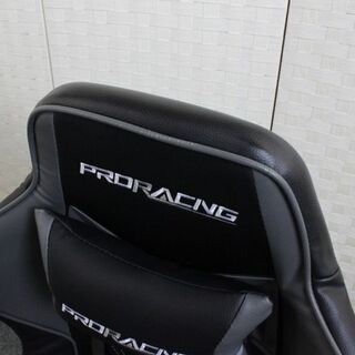 PRORACINGゲーミング座椅子 ゲーミングチェア 座椅子 ゲーム座椅子 175°無段階リクライニング 椅子 中古家具 店頭引取歓迎 R4011)