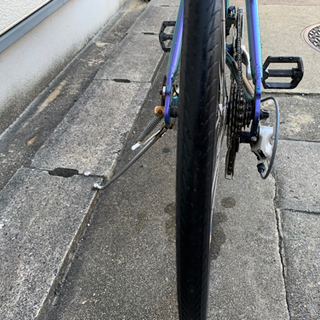 ❌値下げ❌　‼️ ブリジストン　フレーム　アルミ　紫　2x7変速　シマノ　700c ‼️✨自転车整备済。すぐに乗って帰れます✨