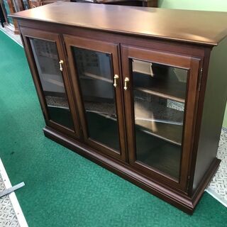 【愛品館八千代店】マルニ木工　地中海シリーズ　両面サイドボード【愛八KZ】