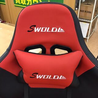 【モノマニア四日市】【引き取り限定】SWOLOL ゲーミングチェアー 中古品 モノマニア四日市】【引き取り限定】SWOLOL ゲーミングチェアー 中古品