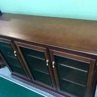 【愛品館八千代店】マルニ木工　地中海シリーズ　両面サイドボード【愛八KZ】