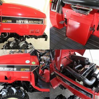 SOLD OUT】清掃・整備済み 三菱 トラクター MT165 16馬力 4WD 安全