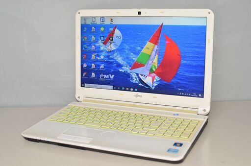 最新Windows10+office 大容量HDD750GB 富士通 LIFEBOOK AH54/Ｅ i3-2330M/4GB/DVDマルチ/無線/USB3.0/Webカメラ/便利なソフト多数