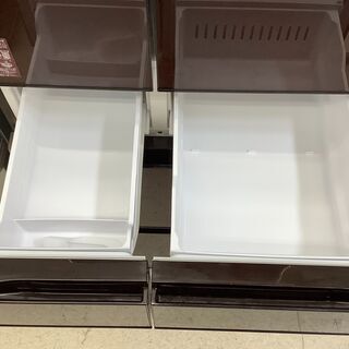HITACHI/日立 6ドア冷蔵庫 555L R-XG5600H(TX) 2018年製 クリスタル 