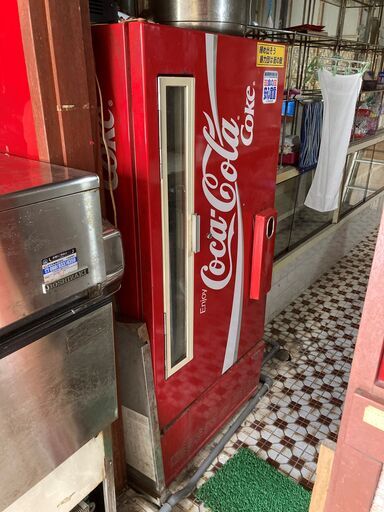 コカ・コーラ冷蔵庫　ヴィンテージ　レトロ　昭和　実働商品