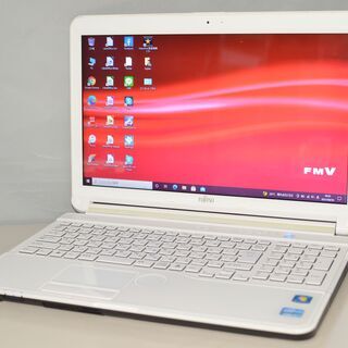 ノートパソコン Windows10 office 爆速SSD512GB 富士通 LIFEBOOK AH77