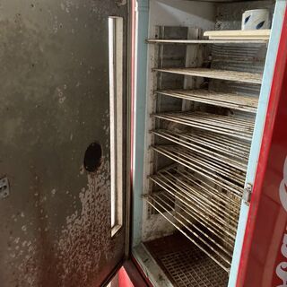 昭和レトロ)（実働) Vintage コカ・コーラ冷蔵庫