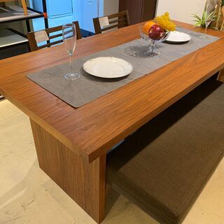 ACTUS アクタス ダイニングテーブル テーブル ブラウン USED家具 中古品