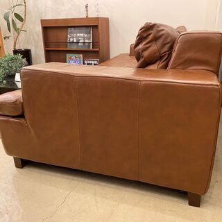 ACTUS アクタス fivebyfive 本革 ブラウン 中古品