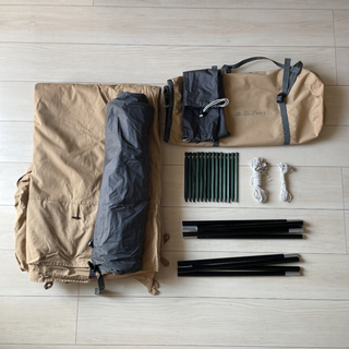 BUNDOK バンドック ソロティピー 1TC サンドベージュ ワンポールテント