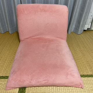 1人用座椅子　ピンク