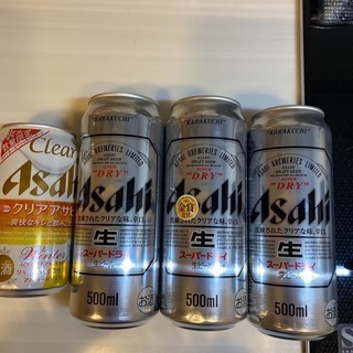 【ネット決済】缶ビール4本