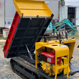 ウィンブルヤマグチ　油圧運搬車　YXD-2504K 最大積載量　900KG ヤンマーディーゼルエンジン搭載　再塗装　実働品 ウィンブルヤマグチ 油圧運搬車 YXD-2504K 最大積載量 900KG ヤンマー