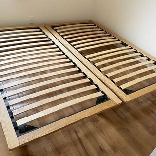直取は20％OFF 札幌市内近郊限定 無印良品 シングルサイズ ベッド ...