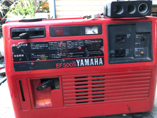 ヤマハ　YAMAHA　EF500S　発電機