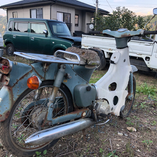 希少6V ホンダ スーパーカブ C50 ダウンチョーク レストアベース