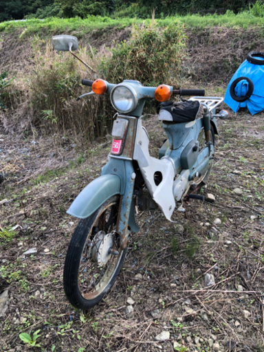 希少６Ｖ　ホンダ　スーパーカブ　C50　ダウンチョーク　レストアベース 昭和レトロ アンティーク 希少6V ホンダ スーパーカブ C50 ダウンチョーク レストアベース
