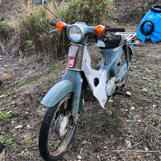 希少６Ｖ　ホンダ　スーパーカブ　C50　ダウンチョーク　レストアベース 昭和レトロ アンティーク 希少6V ホンダ スーパーカブ C50 ダウンチョーク レストアベース