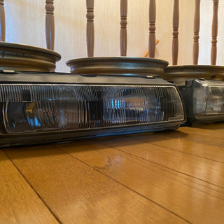 希少S13 ヘッドライド角目　左右