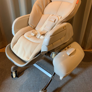 COMBI】最終値下げ ロアンジュAT RU-650 電動ベビーベッド、ゆりかご