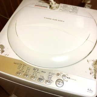 【ネット決済】シンプル機能！まだ新しいTOSHIBA製洗濯機