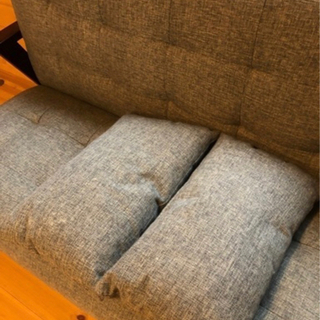 オーサムストア　フェイクレザー　フレームソファ オーサムストア ソファ