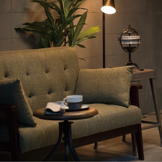 オーサムストア　フェイクレザー　フレームソファ オーサムストア ソファ