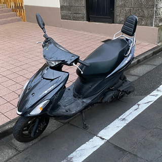 アドレスV125バックレスト車・バイク・自転車