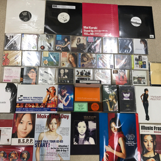 【ネット決済・配送可】倉木麻衣　CD/レコード/ポスターなど　70点