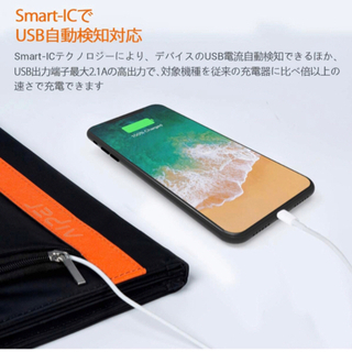 【新品未使用】ソーラーチャージャー ソーラーパネル 60W 【DC.USB出力/折畳み式/Smart-IC/保護回路搭載/防水】単結晶で高変換効率 薄型 超軽量10種DCプラグ スタンド付き スマホ.ノートパソコン.ポータブル電源各種対応 防災グッズ キャンプ/地震/災害時ソーラー充電可能   