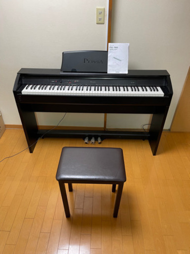 売約済】カシオ CASIO Privia PX-760BK 88鍵盤 電子ピアノ スツール付