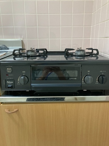 未使用品　ガステーブル【プロパンガス用】　paloma IC-S37K-L