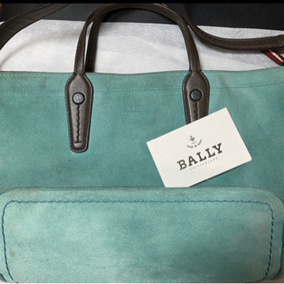 【新宿区　BALLY  バリー】バッグ　鞄　クリーニング済み