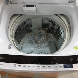 洗濯機 洗濯機 日立 ヒタチ ビートウォッシュ BW-T806 2020年製 W60.8 ×