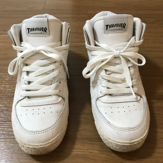 【ネット決済】スラッシャー　THRASHER ハイカットスニーカ...