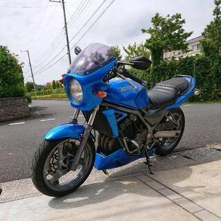 カワサキ バリオス 1型 A5 ブルー 燃料計付き kawasaki BARIUS − 千葉県