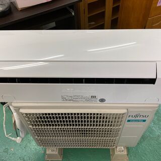 新品未使用】2019年製 富士通 エアコンAS-A229H 6畳用 室内機 室外機付