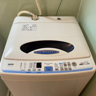 【0円で譲ります】まだまだ使える　洗濯機譲ります！　きれいです。