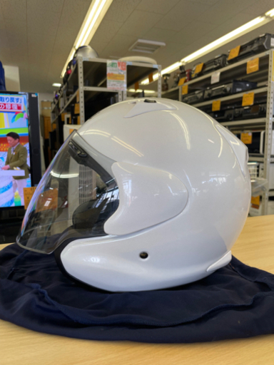 アライ(Arai) バイクヘルメット ジェット MZ-F グラスホワイト 57-58cm