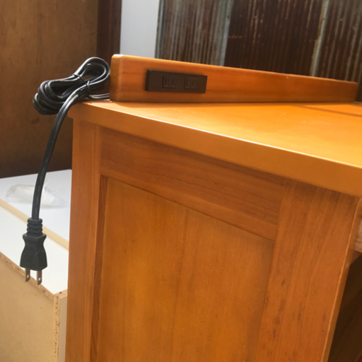 お取引先決定 ベルーナ木製小物収納キャビネット引き出し沢山 コンセント付き鍵付き Recycle 天理の家具 の中古あげます 譲ります ジモティーで不用品の処分