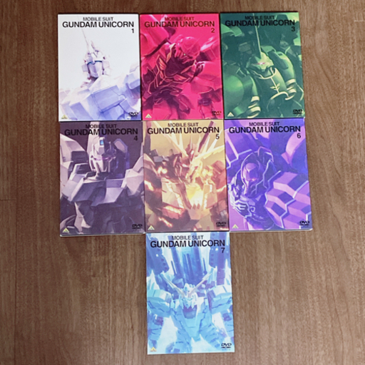 【DVD】　ガンダムUC  全7巻　【初回版】