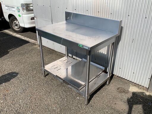 （210831）業務用　厨房用品　作業台　W900/D600/H950　B-2