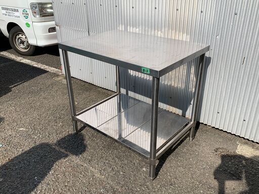 （210831）業務用　厨房用品　作業台　W850/D600/H800　B-3
