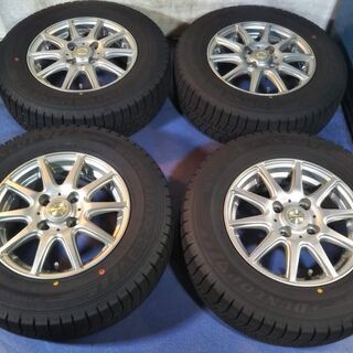 冬13インチ 2020年【95%富山】希少 175/70R13 パッソ プロボックス フィッ ト 旧車 カローラ スプリンター ロードスター サニー ファミリア 中古 4本