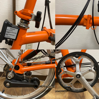 美車！BROMPTON ブロンプトン M6R 2021 FOLDINGBIKE 折畳み自転車 MINIVELO ミニベロ