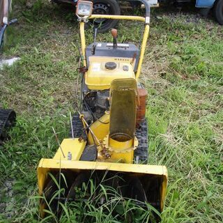 除雪機２　１万９千円　雪が降る前に　キャブ漏れ