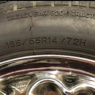 可愛いメッキホイール♥️ハート！