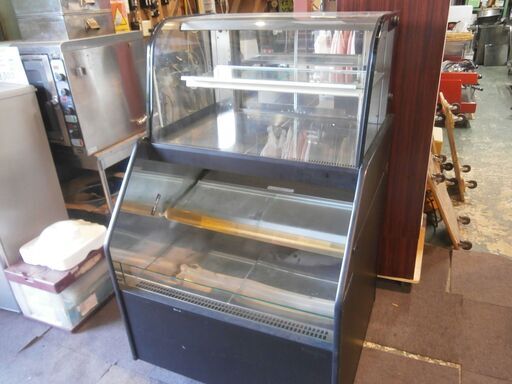 ☆中古品 サンヨー（SANYO） 対面冷蔵ショーケース SRM-900KNT 2011年製 190L ☆