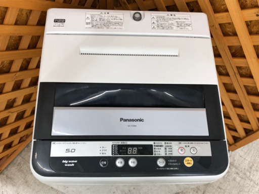 【愛品館江戸川店】「保証有り」Panasonic　5.0kg　全自動洗濯機 「NA-F50B6」 （2013年製）ID:142-028578-007　配送可　1,100円～