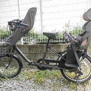 値下げ明日まで】bikke チャイルドシートつき非電動自転車